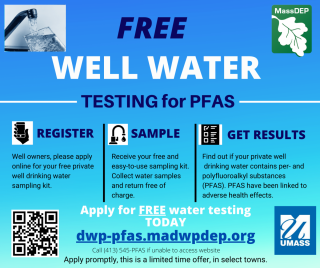 Free Well Water Testing for PFAS